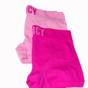 Juicy Couture Pink Shorts 2 Pack – NWOT – Size M